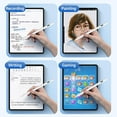 thumbnail image 3 of Stylus Pen for iPad 2025-2018 with LED Power Display Fast Charge,Palm Rejection Pencil for iPad 10/9/8/7/6th,11th A16,Air 11/13 M2/M3,Pro 11/13 M4,Pro 12.9",Air 5/4/3,Mini 7/6/5(white), 3 of 6