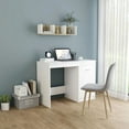 thumbnail image 1 of vidaXL Desk White 100x50x76 cm Engineered Wood, 1 of 5