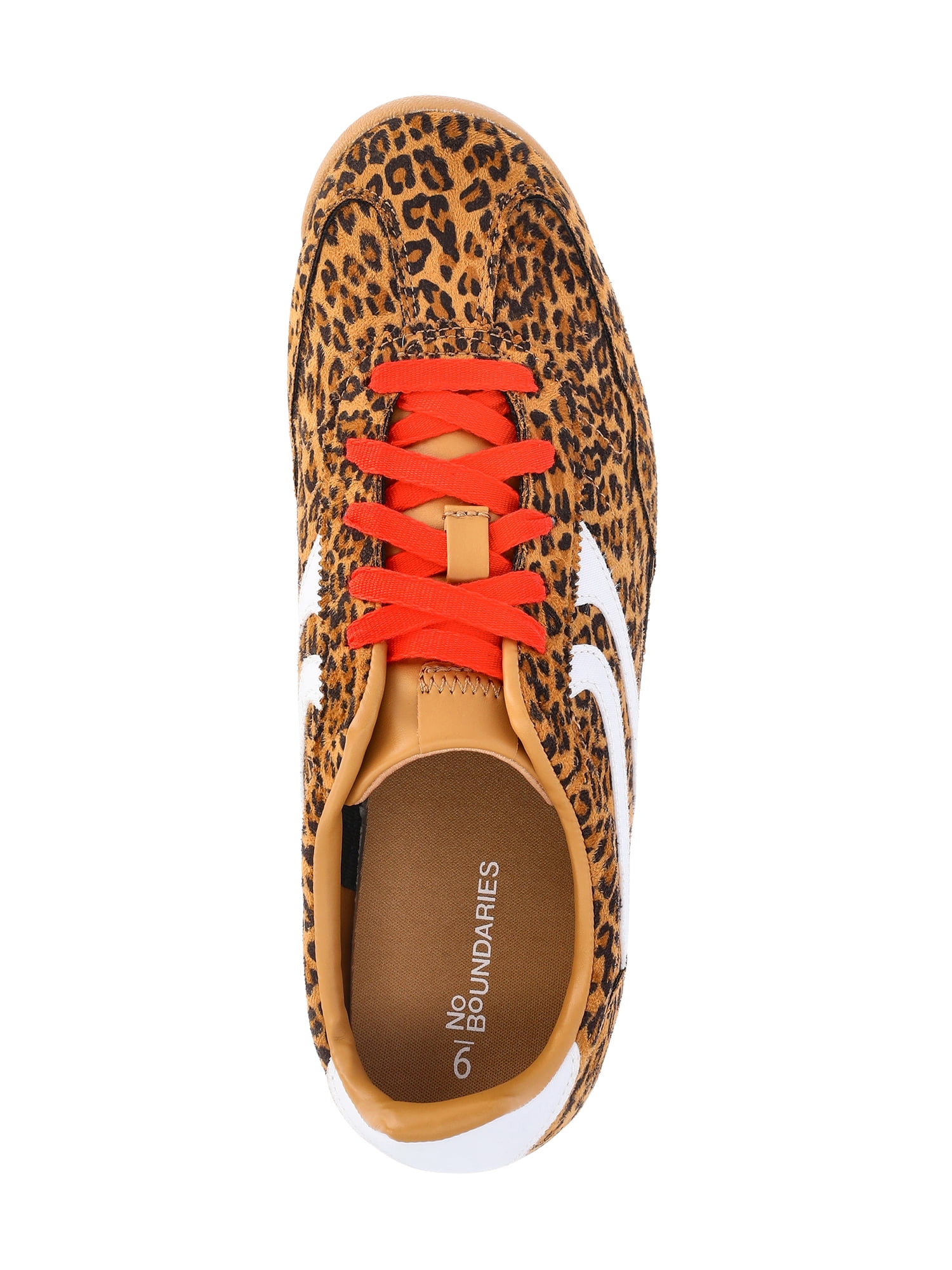 No Boundaries Retro Lace-Up Sneakers, Women's