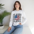 thumbnail image 7 of Alaska Moving Vacation Cruise Sweatshirt, Gifts, Crewneck, 7 of 7
