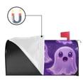 thumbnail image 2 of Cute Ghost Happy Halloween Mailbox Covers,Magnetic 18x21 Inch Mailbox Wrap Water Proof Reusable Fall Welcome MailBoxcovers for Garden Outdoor Decorative, 2 of 5