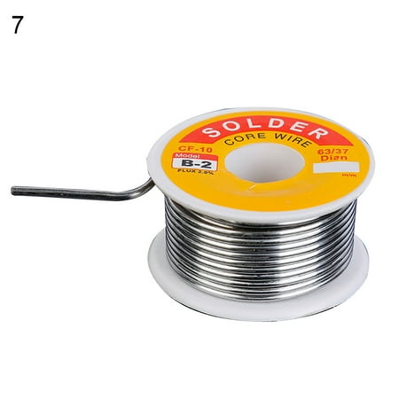 

JunDanmall 100g 0.5/0.6/0.8/1.0/1.2/1.5/2.0mm Flux Rosin Core Solder Welding Tin Wire Reel