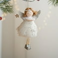 thumbnail image 6 of dajkiuy Christmas Angel Doll Decoration, Christmas Tree Hanging Ornaments, for New Year, Birthday Party, Wedding, Valentine's Day Decor, 6 of 6