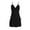 Black, variant on ShomPort Chemise Nightgowns for Women V Neck Slip Pajama Dress Soft Sleeveless Nightdress Fall Loose Sleepwear