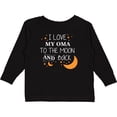 thumbnail image 3 of Inktastic I Love My Oma To The Moon and Back Boys or Girls Long Sleeve Toddler T-Shirt, 3 of 5