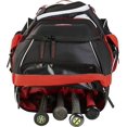 thumbnail image 6 of Rawlings R1502 Baseball Wheeled Catcher's Bag | Scarlet | N/A, 6 of 7