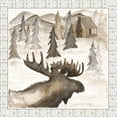 thumbnail image 2 of Great Art Now Moose w/ Border by Cindy Shamp, Canvas Wall Art, 24W x 24H, 2 of 2
