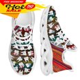 thumbnail image 1 of Zapatos planos con estampado de dibujos animados para mujer, zapatillas informales de malla transpirable, cómodas para el trabajo, 1 of 6