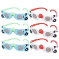 thumbnail image 2 of Funny Panda Design Eyewear Novelty Cartoon Glasses for Kids Party Accessories Photo Props 12 Pieces, 2 of 3