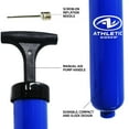 Athletic Works Manual 8" Multi Sports Ball Air Pump with Inflation
