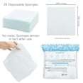 thumbnail image 2 of LOJESI Esponjas de baño sin enjuague, paquete de 25 – Toallitas de ducha sin enjuague para adultos,  paños desechables para el cuidado de ancianos en hospitales, 2 of 5
