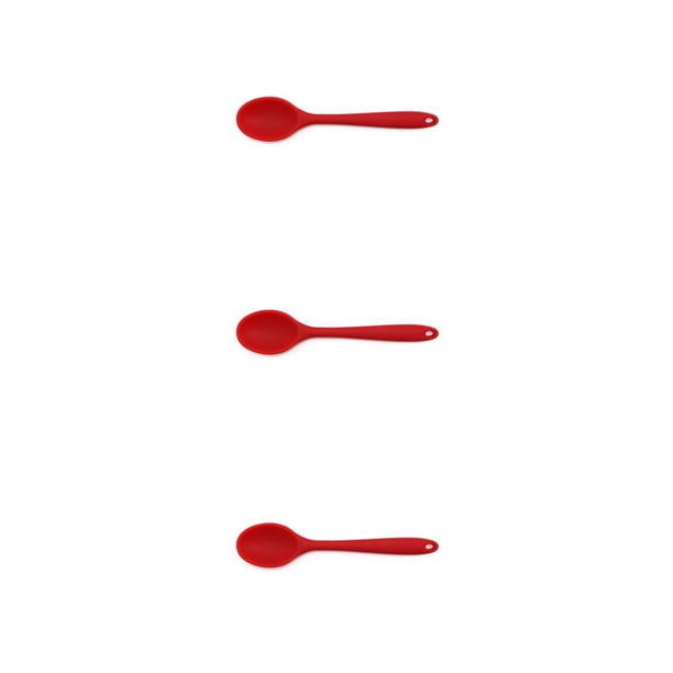 Matsuzay Cuchara de silicona Cocina Cocina Beber profesional Hogar Vajilla Resistente al calor Cuchara de sopa flexible Suministros Rojo Type1 NO1 Matsuzay CBP393960