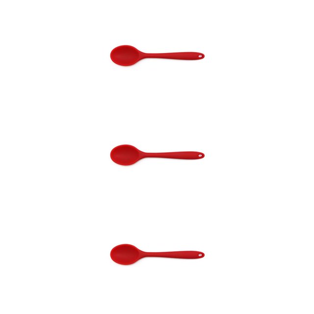 Matsuzay Cuchara de silicona Cocina Cocina Beber profesional Hogar Vajilla Resistente al calor Cuchara de sopa flexible Suministros Rojo Type1 NO1 Matsuzay CBP393960
