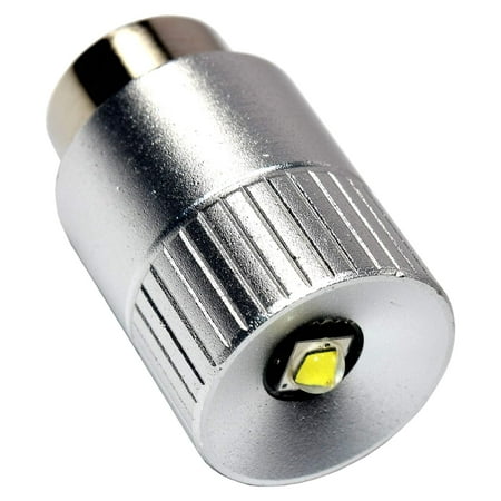 HQRP Ultra Bright 300Lm High Power 3W LED Conversion Upgrade Bulb for Maglite 3D 4D 5D 6D / 3C 4C 5C 6C / 3-4-5-6 D/C Cell Torch Flashlights +