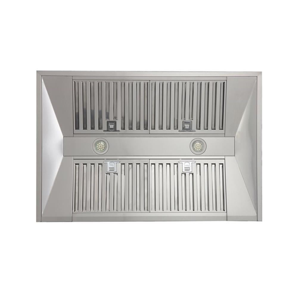 Kucht Professional 36" Modern Stainless Steel Wall Mounted Range Hood in Silver