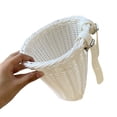 thumbnail image 4 of Walbest Hand-Woven Bicycle Basket, Strong Load-bearing Easy Installation Handlebar Bike Front Basket Replacement, 4 of 8