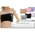 thumbnail image 6 of Seyurigaoka Women Bra Removable Padded Top Stretchy Seamless Bandeau Tube Tops, 6 of 6