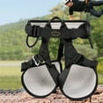 thumbnail image 4 of Half Body Harness, Large Mesh Design Tree Climbing Harness, Breathable Thicken High-Strength Mountaineering For High-Altitude Operations Camping Gardening, 4 of 8