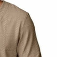 thumbnail image 6 of Xuniizn Mens Long Sleeve Shirts Solid V Neck Pullover Casual Loose Basic Sweatshirts Plus Size Soft Cozy Lightweight Sweater Tops, S-3XL, 6 of 6