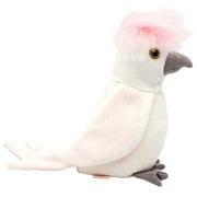 Ty Beanie Babies Kuku the White Cockatoo Stuffed Animal Collectible, Multicolor, 6-inch