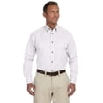 thumbnail image 1 of Harriton Chemise à Manches Longues en Sergé pour Hommes Easy blendTM avec Élimination des Taches, 1 of 3