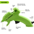 thumbnail image 2 of Surebonder KD-160F Cool Shot Ultra Low Temp Glue Gun for Kids – Safe for Balloons, Foam, Fabric, Crafts, Flowers, School Projects & DIY Activities – Glue Gun Only, 2 of 6