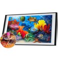 thumbnail image 2 of Cuadros Decorativos Pintura de diamantes redondos de la serie mundial de animales bajo el agua 5D DIY Sywqhk Nuevos Originales, 2 of 9