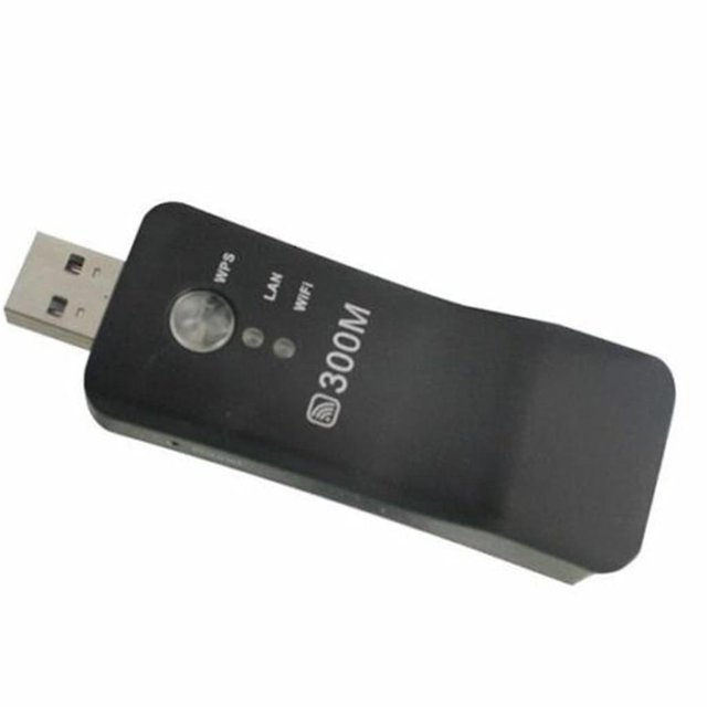Adaptador inalámbrico Usb Fast 300m Dual Band Hdtv para Uwa-br100 kaili Sencillez
