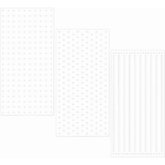 3Pcs Acrylic Sashiko Stencil 7.87x4inch Dots & Lines Acrylic Embroidery Tool Drawing Line Template for Hand Quilting and Embroidery 2.5mm Thick for diy