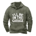 thumbnail image 2 of Styesk Sweatshirts for Men Men's Printed Solid Color Long Sleeve Pocket Hoodies Sweatshirt, 2 of 3