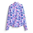 thumbnail image 2 of SCALES The Flamingo Womens Long Sleeve Quarter-Zip Light Pink, XSmall, 2 of 5
