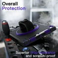 thumbnail image 4 of JETech Case for iPad 10.2-Inch (9th/8th/7th Generation, 2021/2020/2019) with Built-in Screen Protector, Protective Shockproof Rugged Tablet Cover, 360° Rotating Hand Strap Stand (Purple), 4 of 7