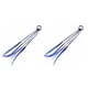 thumbnail image 4 of Qarigey Pelucas de colores para Coleta, adorno para el pelo, diademas de goma, cinta elástica giratoria, accesorios para el cabello azul 2piezas Qarigey CBP053269, 4 of 5