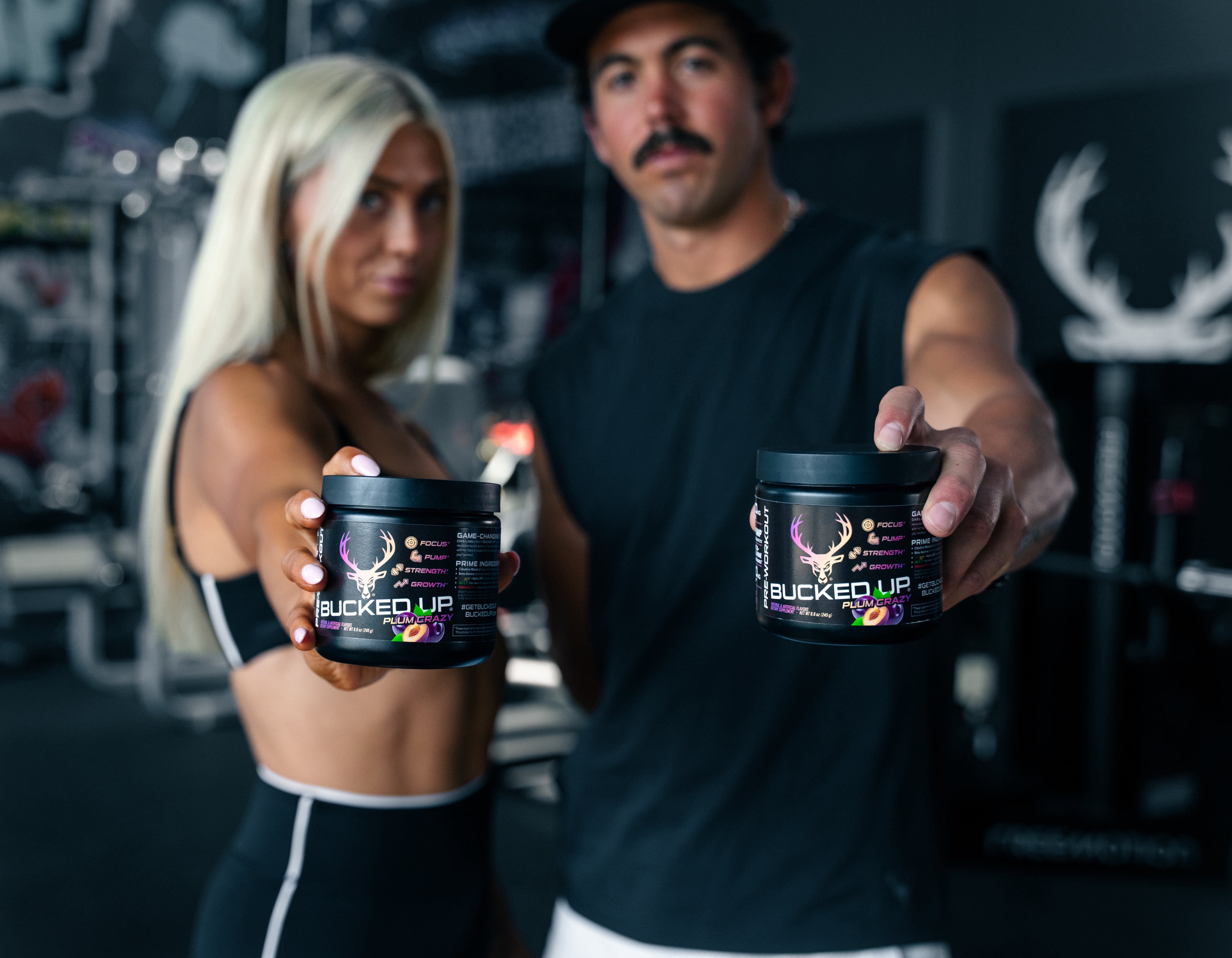 Bucked Up Preworkout Supplement Plum 25 Serve