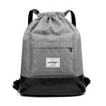 thumbnail image 1 of Fashion Casual Unisex Bundle Rope Sport Backpack School Bags Travel Beach Bags, 1 of 2