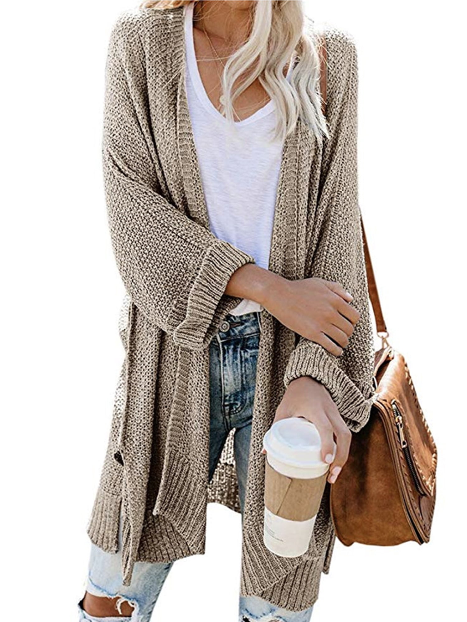 womens maxi cardigan sweaters