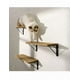 thumbnail image 3 of 3 Repisas Xtellar Flotantes Madera Minimalista Muebles Hogar Decorar Color Negro, 3 of 4