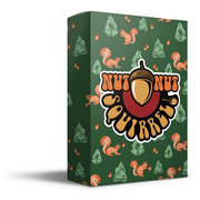 nut nut Squirrel! - Fun Card Game for Kids & Families. Outsmart Your Opponents and Keep Those Squirrels from Stealing Your Stash | 2-6 Players | Ages 4  | 3 Levels of Play | Mom's Choice Awards Winner
