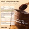 thumbnail image 6 of Mushroom Coffee w/ Adaptogenic Mushrooms, Lion's Mane, Cordyceps, Turkey Tail,Reishi, Ashwagandha, L-Theanine,Green Tea, Instant Coffee Powder for Focus, Digestion & Immunity, Fruiting Body, 6.35oz, 6 of 6