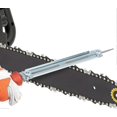 thumbnail image 3 of Chainsaw Chain Sharpening Kit - 1 Flat Chainsaw Sharpening File, 3 Round Blades, Wooden Handle, Depth Gauge, Quick Check Gauge, Groove Cleaner and Lam, 3 of 5