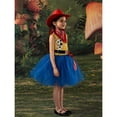 thumbnail image 5 of MIRUXO Cowgirl Costume Tutu Dress Set with Red Bandana and Hat, 3-Piece Anime Cosplay Outfit for Halloween Theme Party, Stage Performance and Dress Up, 5 of 9