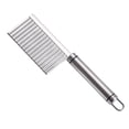 thumbnail image 3 of 2 Pcs Potato Crinkle Cutter  Crinkle Chopper  Vegetable Cutter  Crinkle Cutting Tool  Wave Cutter  Potato Cutter  Potato Chipper  Chopping Knives for Cutting Potato Vegetables Fruit, 3 of 8
