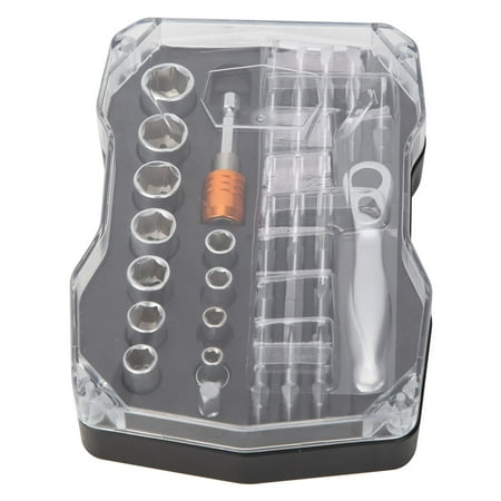 

price crash Mini Ratchet Wrench Kit Slot Star Cross Hex Screwdriver Bit Socket Kit for Multiple Works