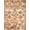 Burnt Orange Gray, Pattern 2, variant on ODIKA Southwest Rustic Medallion With Distressed Aztec Watercolor Border Pet Friendly & Kids Safe Play for Playroom, Bedroom, Reading Nook