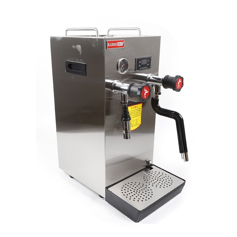 110V Espresso Coffee Foam Maker Stainless Steel Commercial Steam Boiling Water Frothing Machine