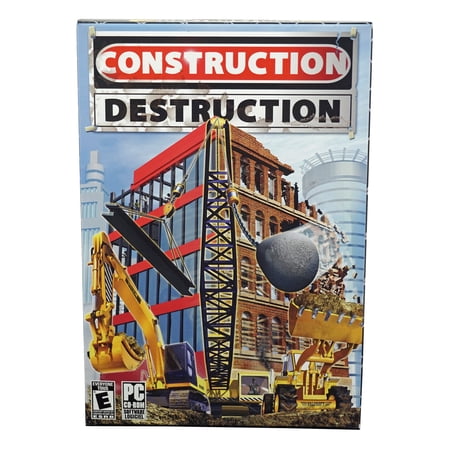 Construction Destruction PC CDRom - Be the Boss of Your Own Construction Company