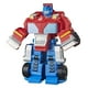 thumbnail image 1 of Transformers Playskool Heroes Rescue Bots Academy Classic Heroes Team Optimus Prime Conver Transformers Transformers, 1 of 9