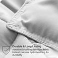 thumbnail image 4 of Bare Home Goose Down Alternative Comforter Set - 3 Piece Set - King/Cal King, Cloud Gray, 4 of 7