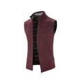 thumbnail image 3 of Leutsin 2021 Autumn And Winter Plus Fleece Jacket Men's Sweater Stand Collar Cardigan, 3 of 4