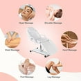 thumbnail image 5 of Artist Hand Adjustable Facial Table Tattoo Chair Massage Bed for Spa Salon Barber (White), 5 of 9